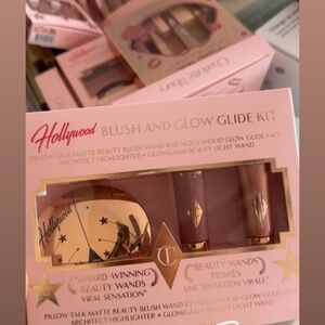 Charlotte Tilbury Blush and Glow Glide Kit in Pink and Gold